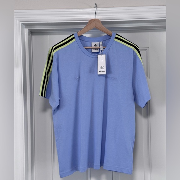 NWT ADIDAS x WALES BONNER WB Set-In Tee XL Blue Dawn Organic Cotton